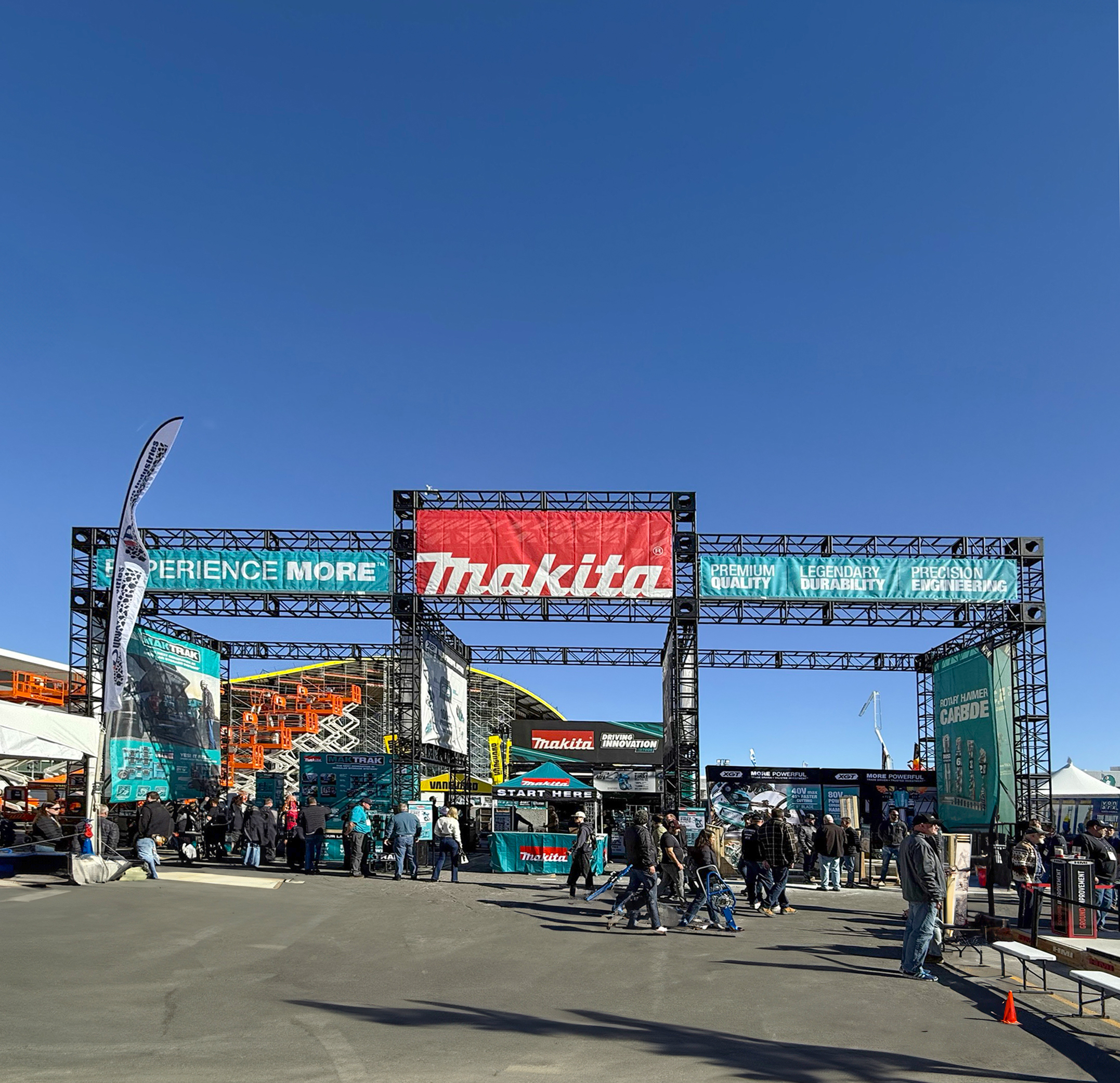 Makita на выставке World of Concrete 2026