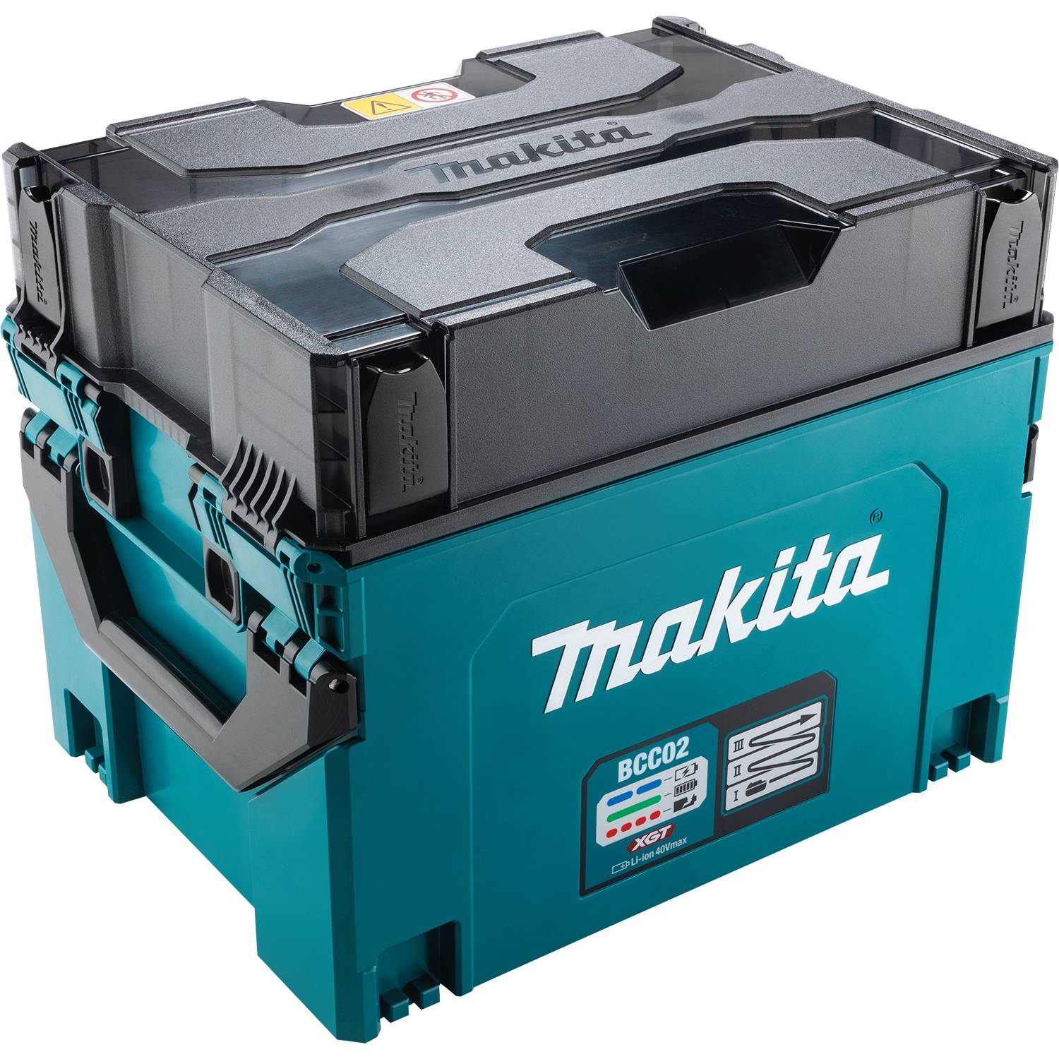 Зарядный кейс на 12 портов Makita BCC02