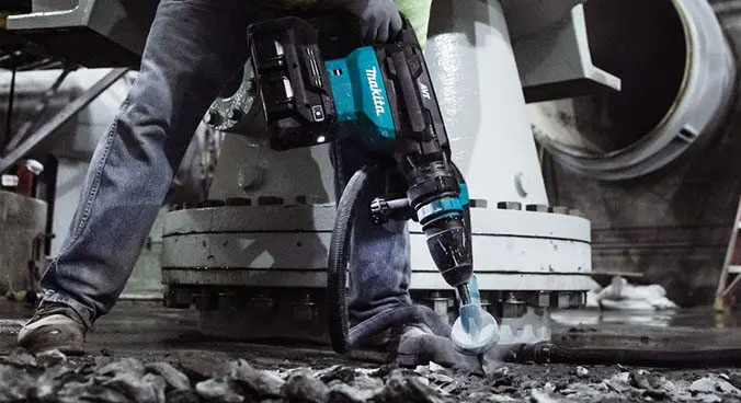 Обзор перфораторов и отбойных молотков Makita 40V