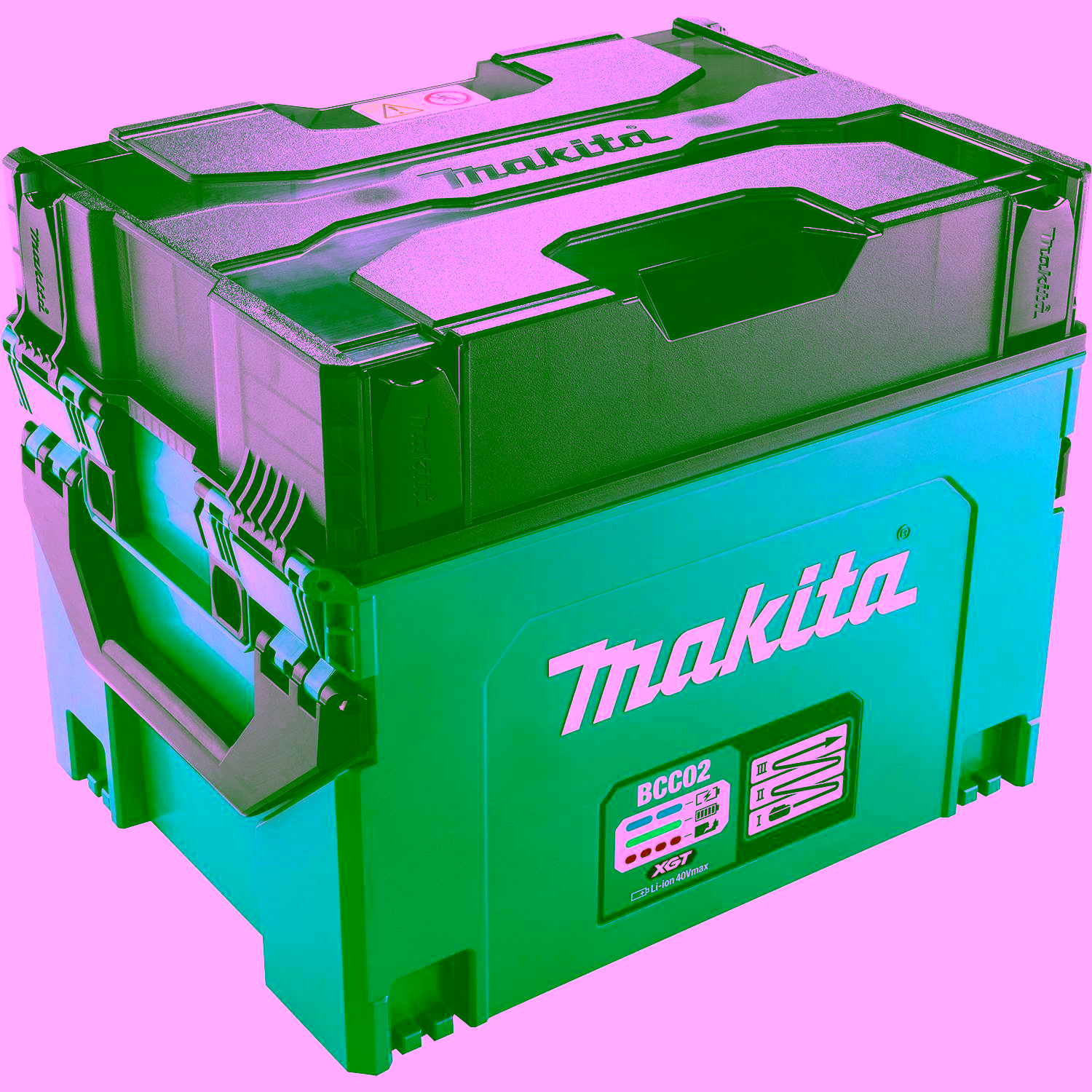 Зарядный кейс на 12 портов Makita BCC02