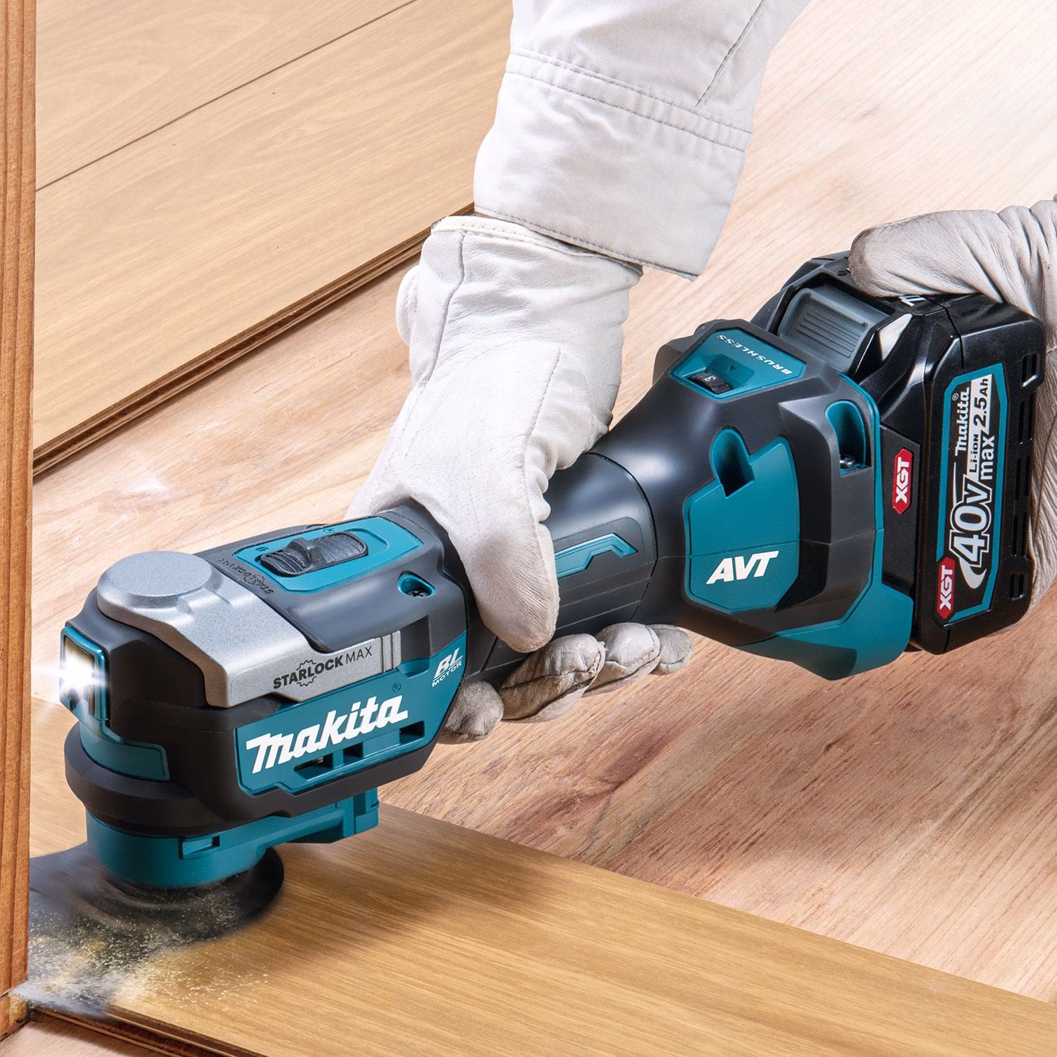 Makita представляет новый реноватор 40V Max с бесщёточным двигателем